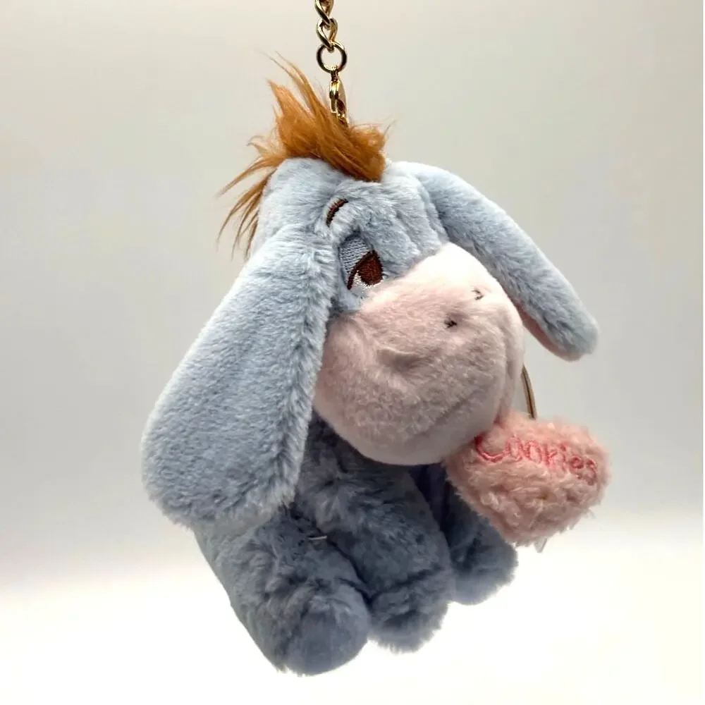 Disney x Potdemiel Plush Winnie the Pooh's Eeyore Bag Charm, Pendant - New